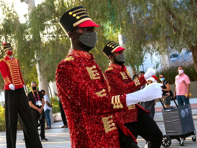 expo 2020 christmas parade