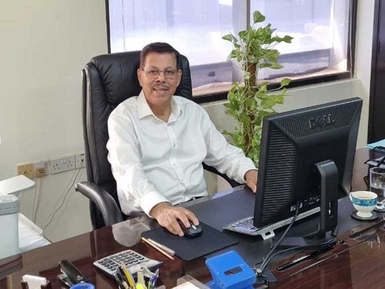 MJ Thomas Dubai resident 50 years
