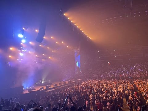 Martin Garrix gives electrifying performace at the Coca-Cola Arena, Dubai, on Decemebr 16, 2021. 