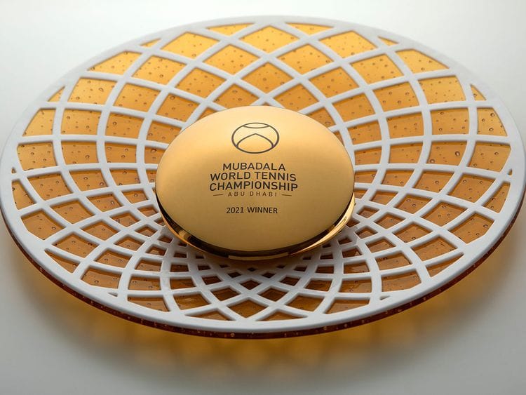 Named Pearling Season, the Mubadala World Tennis Championship trophy pays  tribute to the UAE's pearl-diving heritage