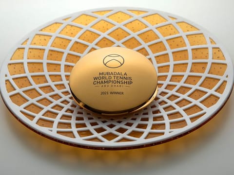 Named Pearling Season, the Mubadala World Tennis Championship trophy pays  tribute to the UAE's pearl-diving heritage