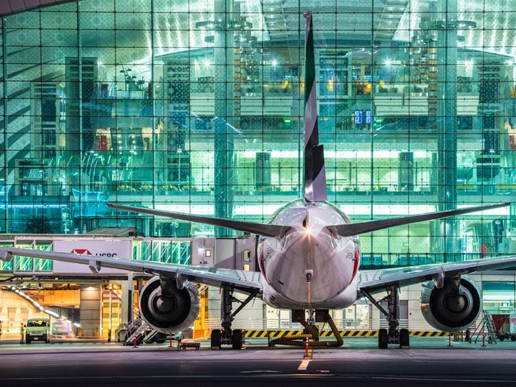 Stock - Dubai Airport Concourse A