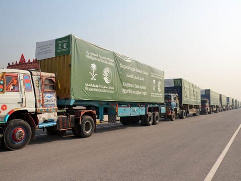 The King Salman Humanitarian Aid and Relief Centre launched the relief project from Islamabad to support the people of Afghanistan on December 21, 2021. 