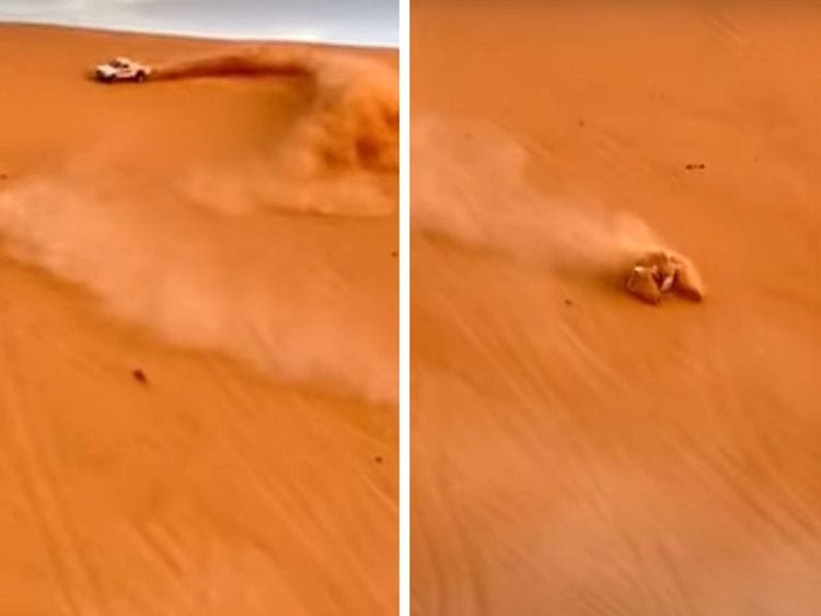 saudi desert crash