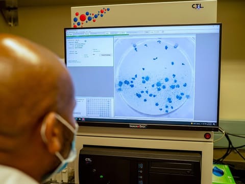 Compared to Delta, Omicron showed signs of a much greater ability to infect people who have some existing protection [from vaccination and or past infection] due to what experts call “immune escape” properties.