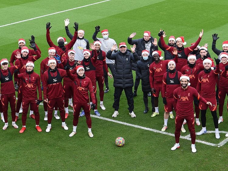 Liverpool had a Christmas message for fans