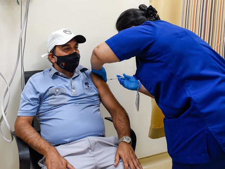Stock Dubai vaccine