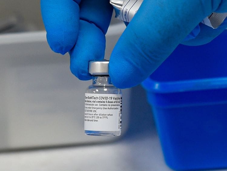 Stock Dubai vaccine