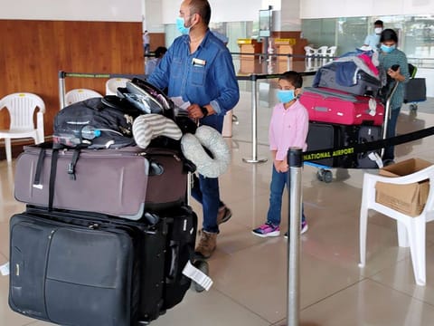 Any passenger having symptoms of COVID-19 during travel shall be isolated as per standard protocol.