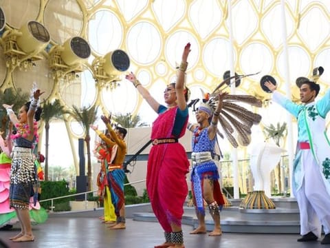 Cultural performances during Malaysia National Day celebrations at Expo 2020 Dubai
