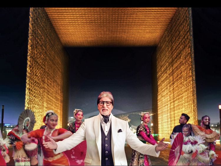Amitabh Bachchan in the campaign for Expo 2020 Dubai