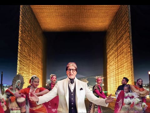 Amitabh Bachchan in the campaign for Expo 2020 Dubai
