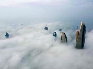 Photos: Kuwait city encounters dense fog