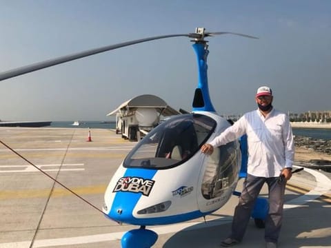 Gyrocopter at Skyhub, SkyDubai