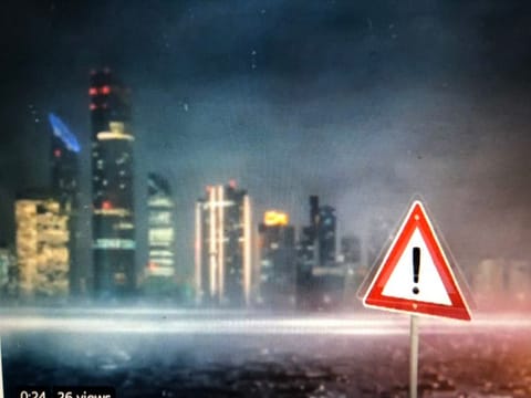 Rain in Abu Dhabi.