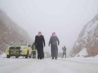 Cold snap sweeps Saudi Arabia as dust storms hit multiple regions