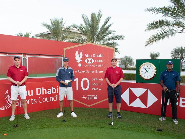 DP World Tour team captained by Italian Guido Migliozzi and comprising amateurs Max Hamilton, Tim Wickman and Jillur Rahman won the morning shotgun of the Abu Dhabi HSBC Championship Pro-Am at Yas Links