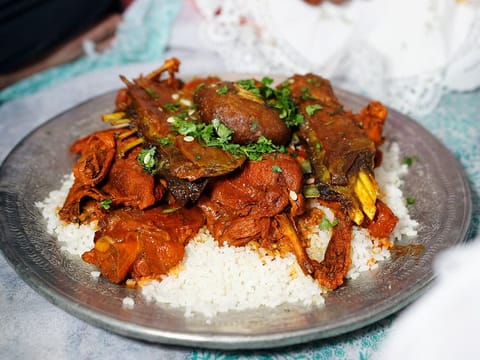 Kashmiri Wazwan served at a wedding