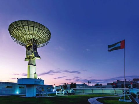 A view of the Mohammed Bin Rashid Space Centre.