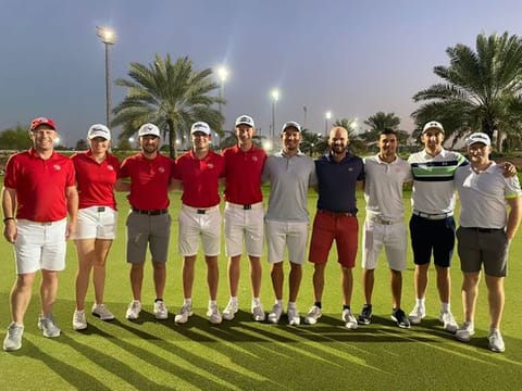 The Swiss national golf team found the pleasant weather of the UAE perfect for their winter camp in Al Ain.