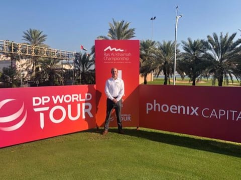 All systems go: Paul Booth, General Manager of Al Hamra Golf Club, feels the back-to-back DP World Tour events will be a huge advertisement for golf tourism in Ras Al Khaimah.