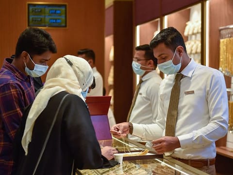  Malabar Gold & Diamonds on Saturday opened three showrooms in the new Dubai Gold Souq extension project.