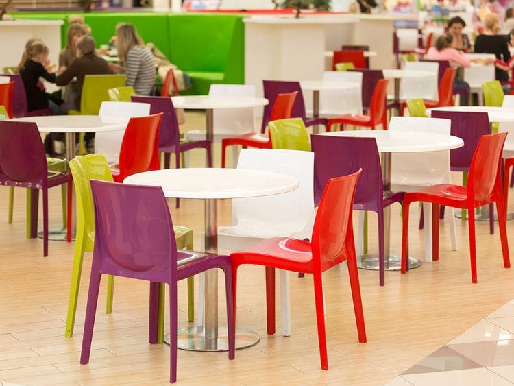 Dining area chairs mid-century modern 