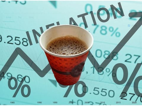 The spread of Omicron at the start of Q1 2022 means growth is likely slowed down a bit, but there are no signs of inflation, the general rise in prices of goods and services (including this humble chai), easing. 