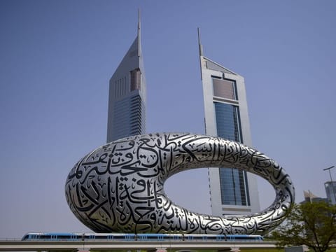 Museum of the Futre on Shaikh Zayed road in Dubai will open to the world on February 22.
