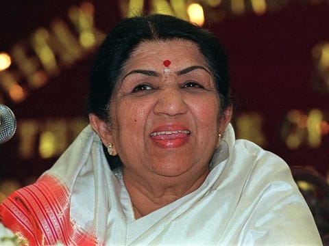 Lata Mangeshkar.