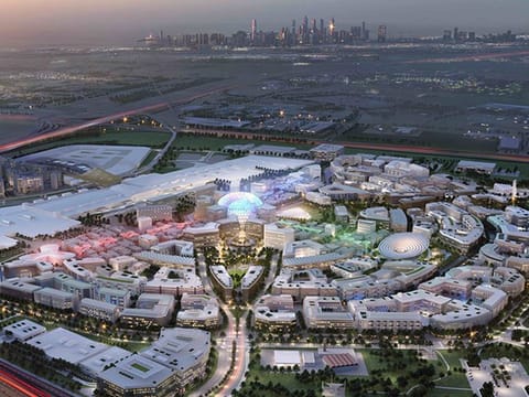 The Expo site stretches over 430 hectares, and this is where the transformation into District 2020 will take place. And for the first tenants to move in by around October. For now, it is about dismantling all non-legacy structures.  