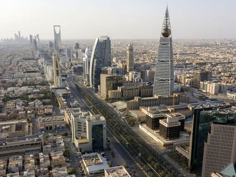   A view of Riyadh, the Saudi capital.