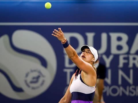 Aryna Sabalenka, who has played some of her best tennis in the region in recent years, wants to go all the way in Dubai this time. 