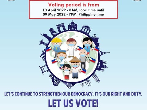 Philippine Consulate General in Dubai urges the Filipinos in the UAE to check the voters' list to cast their votes in the next elections.