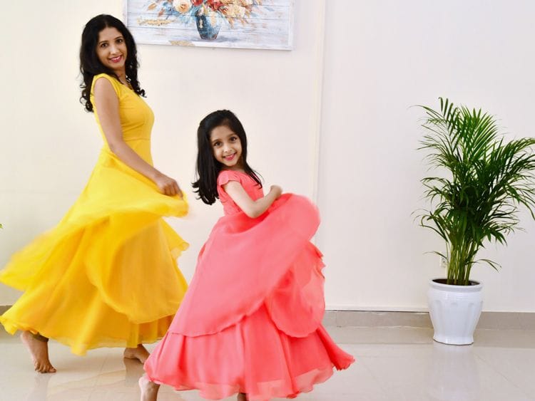 Dr Niveditha Shetty Hegde and Ishanvi Hegde 2-1645246570309