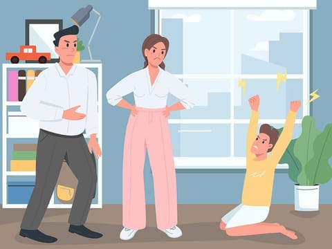 A tantrum may actually be a cry for help.