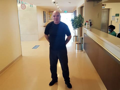 Former soldier and police officer Jaroslaw Pieczonka from Gdansk, Poland, had decided to retire early from work and join a cruise ship as its chief security officer. 