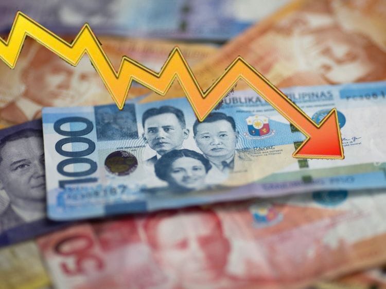 Phil peso drops