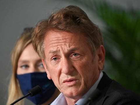 US actor and director Sean Penn.