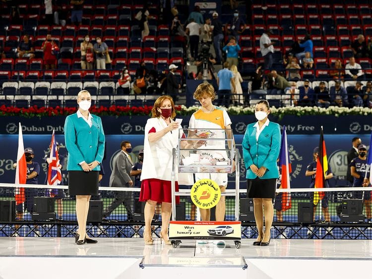 Andrey Rublev picked the winning ticket-1646046891267