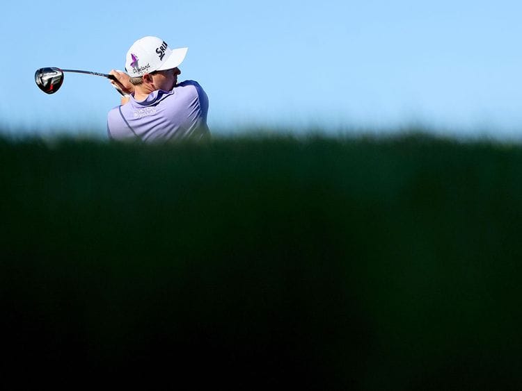 Sepp Straka in action during the final round of the Honda Classic 
