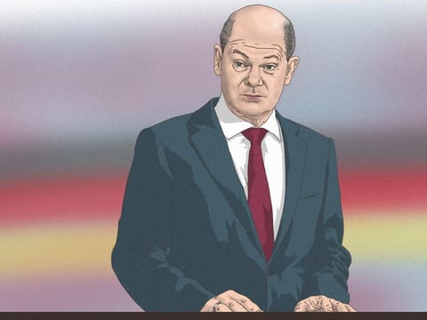 Olaf Scholz had announced paradigm policy change in response to Ukraine attack 