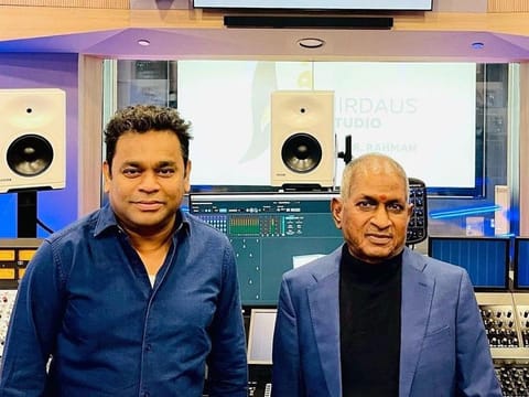 AR Rahman and Ilaiyaraaja 