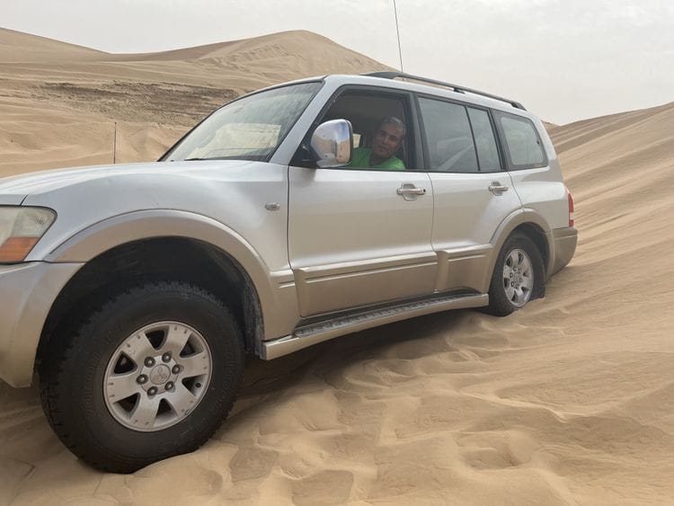 OMAR SHARIFF AT FUN DRIVE-1646824948929