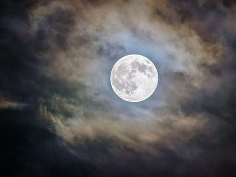 Because the moon rotates only once during each revolution of the Earth, we are never able to see more than 59 per cent of the moon. 