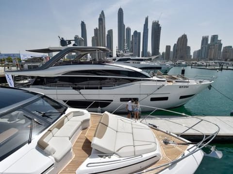 After a gap of two years, the annual Dubai International Boat Show is back this year - and there’s no better place to go superyacht spotting. The array of watercraft on display is genuinely astonishing.