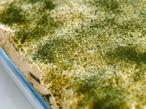 Recipe for Matcha Green Tea Tiramisu