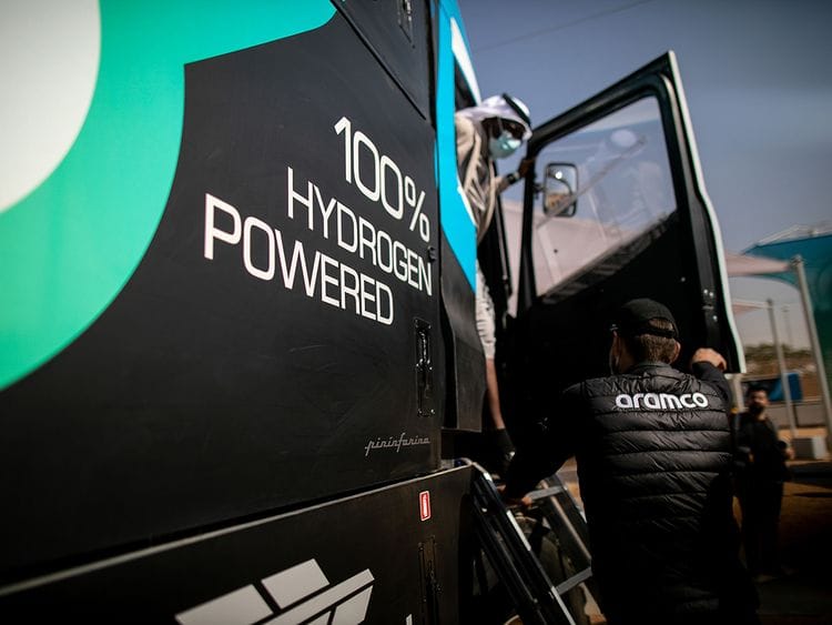 Stock - Saudi Aramco Hydrogen