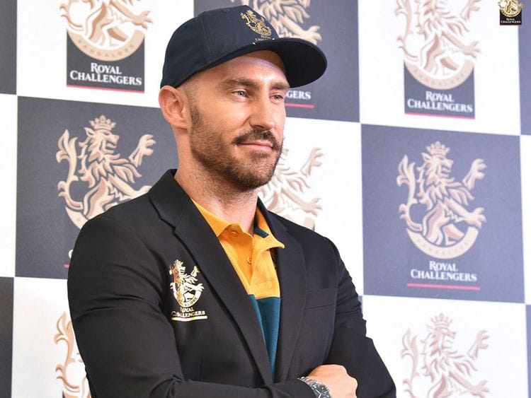 Faf du Plessis is the new RCB captain