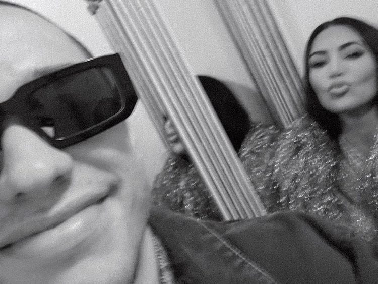 Pete Davidson and Kim Kardashian
